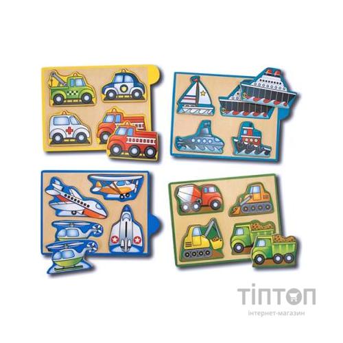 Пазл Melissa&Doug Машинки (MD4791) Картонний пазл