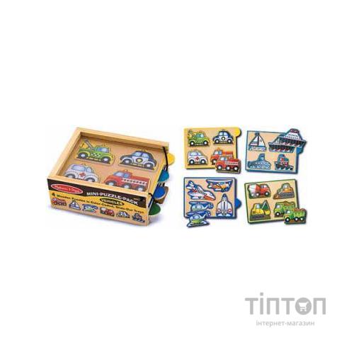 Пазл Melissa&Doug Машинки (MD4791) Картонний пазл