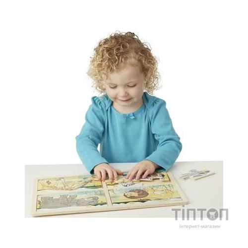 Пазл Melissa&Doug Мега 4 в 1 "Сафарі" (MD9366)