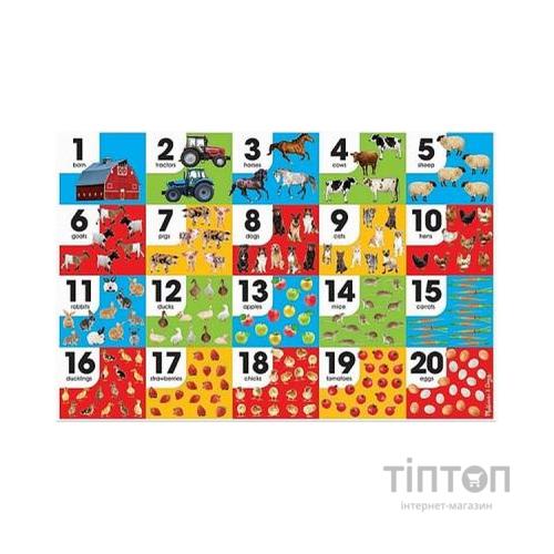 Пазл Melissa&Doug Мега "Числа - Ферма", 24 елемента (MD31002)