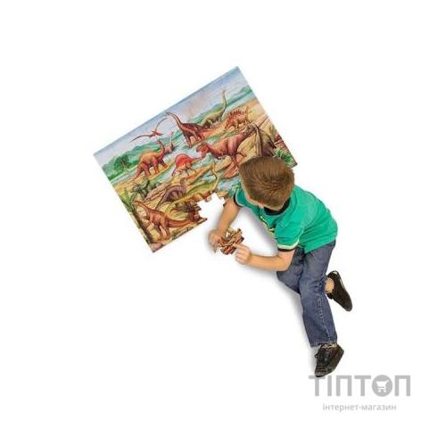 Пазл Melissa&Doug Мега "Динозаври" , 48 елементів (MD10421)