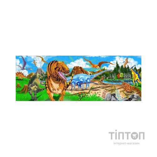 Пазл Melissa&Doug Мега "Краіна динозаврів", 48 елементів (MD10442)