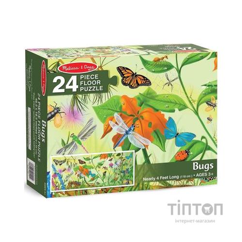 Пазл Melissa&Doug Мега "Жуки", 24 елемента (MD420)