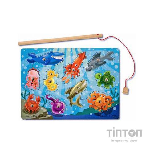 Пазл Melissa&Doug Рибалка (MD13778) Дерев'яна яний пазл, Магнітний пазл