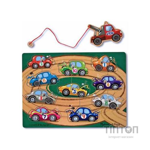 Пазл Melissa&Doug Тягач (MD3777) Магнітний пазл