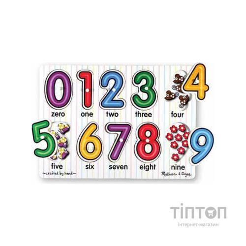 Пазл Melissa&Doug Зазирни під число (MD3273) Дерев'яна яний пазл