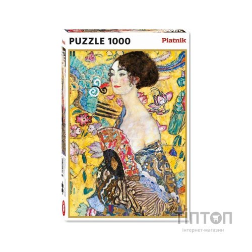 Пазл Piatnik Дама з віялом Клімт, 1000 елементів (PT-552748)