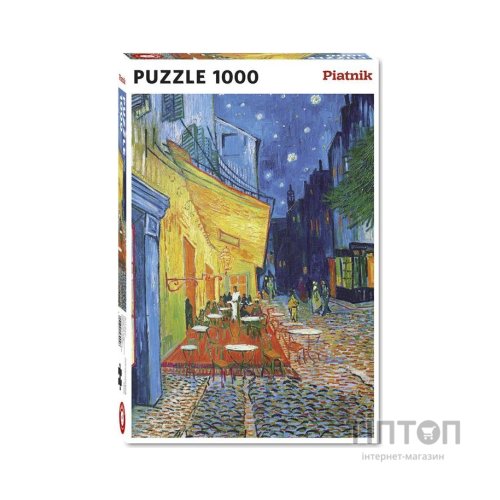 Пазл Piatnik Нічна тераса кафе Вінсент ван Гог, 1000 елементів (PT-539046)