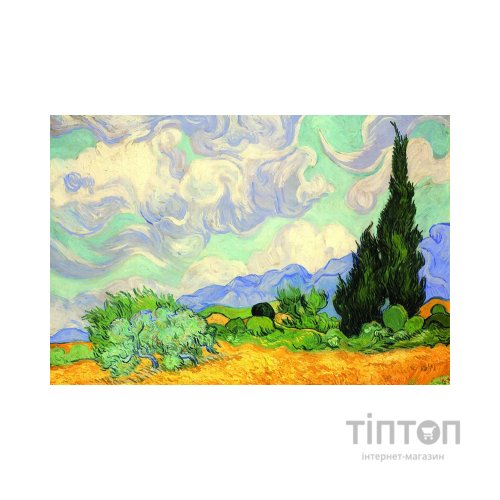 Пазл Piatnik Пшеничне поле з кипарисом Вінсент ван Гог, 1000 елементів (PT-539145)