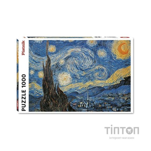 Пазл Piatnik Зоряна ніч Вінсент ван Гог, 1000 елементів (PT-540363)