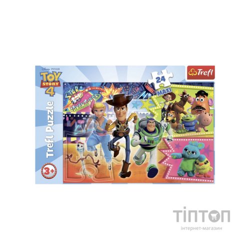 Пазл Trefl Maxi У гонитві за пригодами 24 елементів (6335786)