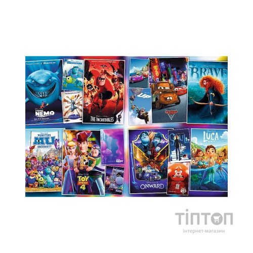Пазл Trefl UFT Pixar Галерея епічної анімації, 6000 елементів (5900511810387)