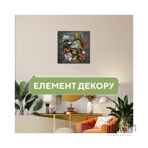 Пазл Ukropchik дерев'яний Українські Традиції size - M в коробці з набором-рамкою (Ukrainian Traditions A4)