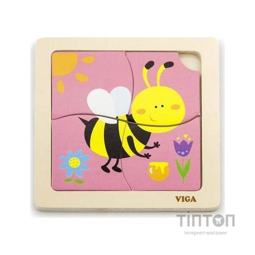 Пазл Viga Toys Бджілка (50138)