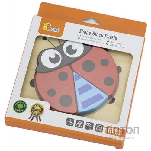 Пазл Viga Toys Божья коровка (50168)