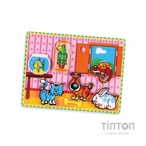 Пазл Viga Toys Домашні тварини (56440)