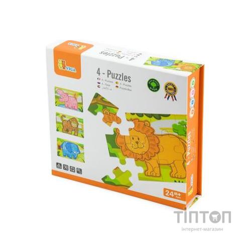 Пазл Viga Toys Джунглі, 48 елементів (50068)