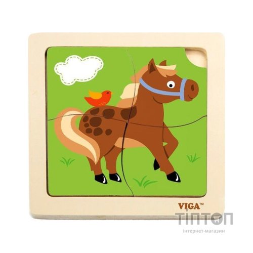 Пазл Viga Toys Кінь (51312)