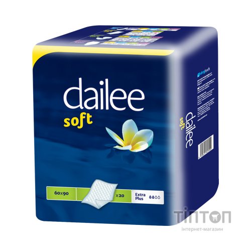 Пелюшки для малюків Dailee Soft 90х60 см 20 шт (8595611623950)