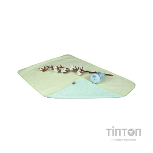 Пелюшки для малюків Еко Пупс Jersey Classic непромокаюча двостороння 65 х 90 см зелений (ПЕЛ-6590хбтрз)