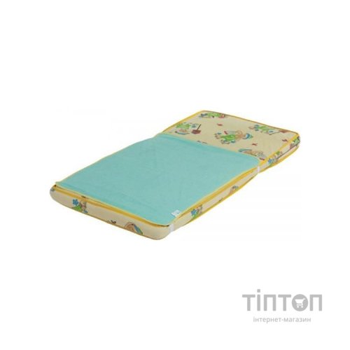 Пелюшки для малюків Еко Пупс наматрацник 2 в 1 Classic 60 х 80 см Зелений (КНАМ6080з)