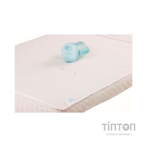 Пелюшки для малюків Еко Пупс наматрацник 2 в 1 Premium 60 х 80 см Білий (ПНАМ6080б)