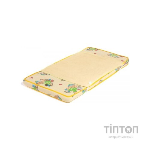 Пелюшки для малюків Еко Пупс наматрацник 2 в 1 Premium 60 х 80 см Жовтий (ПНАМ8060ж)