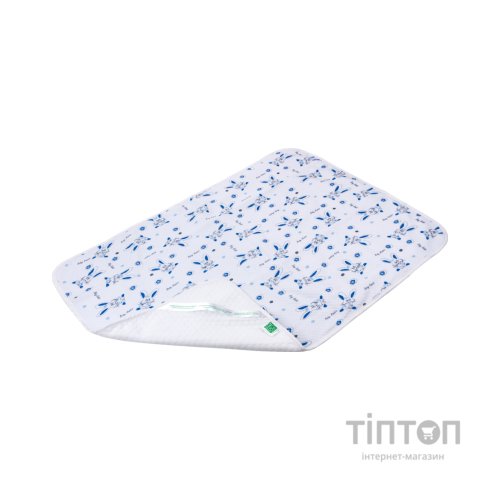 Пелюшки для малюків Еко Пупс Soft Touch Premium непромокаюча двостороння 50 х 70 см зайчата (EPG07W-5070rb)