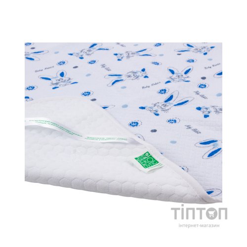 Пелюшки для малюків Еко Пупс Soft Touch Premium непромокаюча двостороння 50 х 70 см зайчата (EPG07W-5070rb)