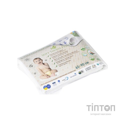Пелюшки для малюків Еко Пупс Soft Touch Premium поглинальна та непромокальна 65 х 90 см білий (EPG07W-6590b)