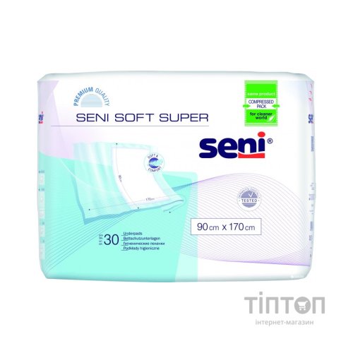 Пелюшки для малюків Seni Soft 90x170 см 30 шт (5900516691998)