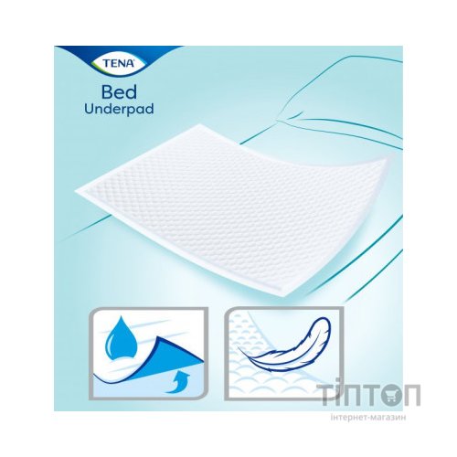 Пелюшки для малюків Tena Bed Plus 40x60 см 40 шт (7322540728859)