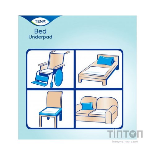 Пелюшки для малюків Tena Bed Plus 40x60 см 40 шт (7322540728859)