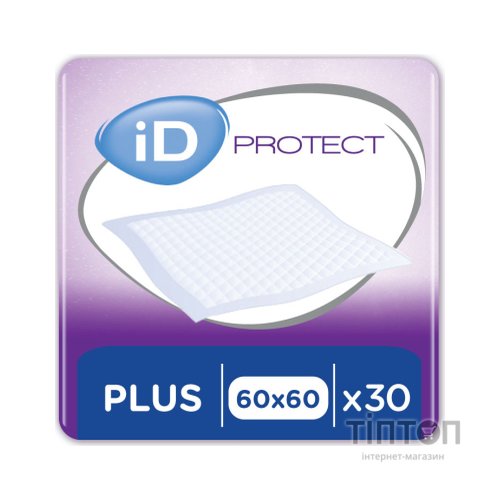 Пелюшки для немовлят ID Plus 60x60 30 шт (5800660300U)