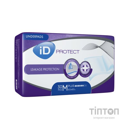 Пелюшки для немовлят ID Plus 60x60 30 шт (5800660300U)