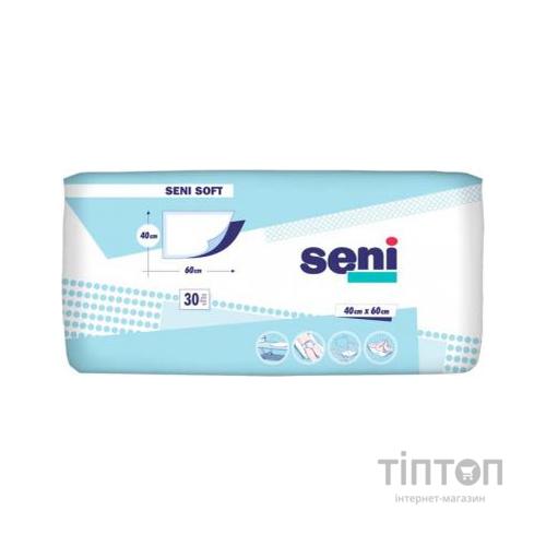 Пелюшки для немовлят Seni Soft 40x60 см 30 шт (5900516691271)