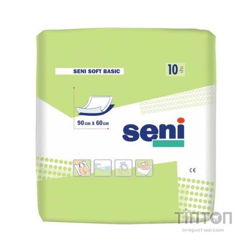 Пелюшки для немовлят Seni Soft Basic 90х60 см 10 шт (5900516692469)