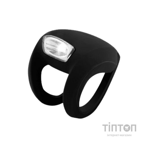 Передня велофара Knog Frog Strobe Front 8,5 Lumens Black (11920)