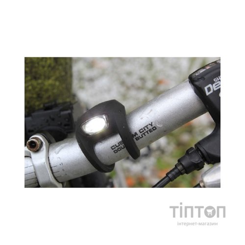 Передня велофара Knog Frog Strobe Front 8,5 Lumens Black (11920)