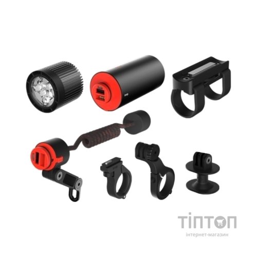 Передня велофара Knog + кріплення PWR Mountain Kit 2000 Lumens Powerbank (12208)