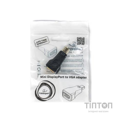 Перехідник Cablexpert mini DisplayPort to VGA (A-mDPM-VGAF-01)