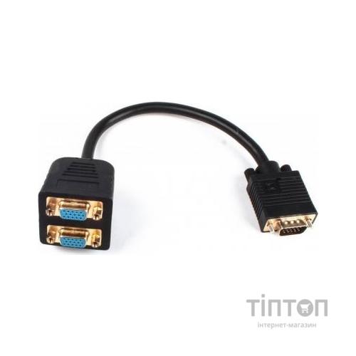 Перехідник Cablexpert VGA M to 2 VGA F (CC-VGAX2-20CM)