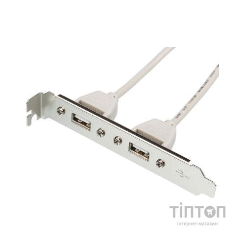 Перехідник косичка (для системної плати), 2xUSB 2.0 Atcom (15257)