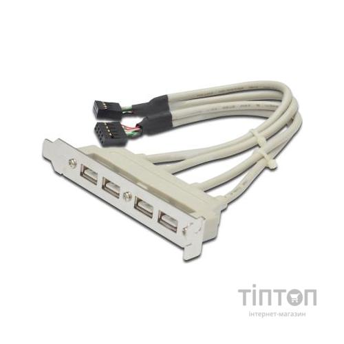 Перехідник косичка (для системної плати), 4xUSB 2.0 Atcom (15258)