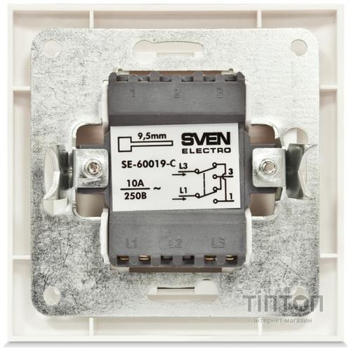 Перемикач SVEN SE-60019-C cream (4895134788827)