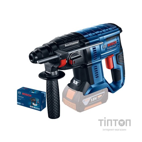 Перфоратор Bosch GBH 180-LI SOLO, 18, 2 Дж, 2.3 кг (без АКБ та ЗП) (0.611.911.120)