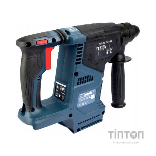 Перфоратор Bosch GBH 187-LI, патрон SDS-plus 24мм, 18В 1х5Аг, 2.4Дж, 3 режими, 980об/хв (0.611.923.022)