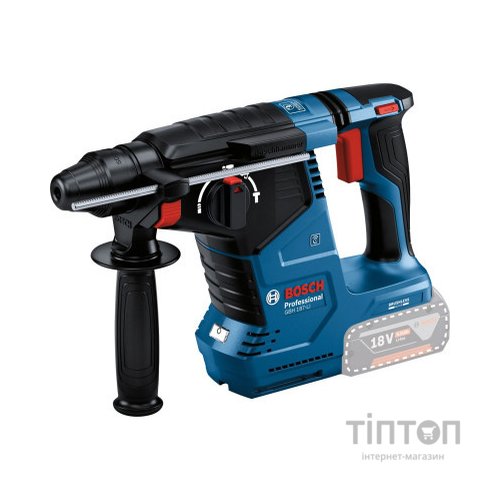 Перфоратор Bosch GBH 187-LI Professional 18 В, SDS-Plus, 2.4 Дж, 980 об/хв (без АКБ та ЗП) (0.611.923.020)
