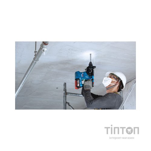 Перфоратор Bosch GBH 187-LI Professional 18 В, SDS-Plus, 2.4 Дж, 980 об/хв (без АКБ та ЗП) (0.611.923.020)