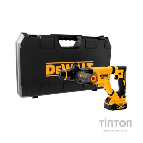 Перфоратор DeWALT безщітковий, SDS PLUS, 18 В, 1.4 Дж, 2 реж. кейс (DCH263P1)